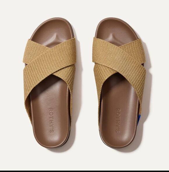 Rothy's Shoes - Rothy's The Weekend Slide in Golden Sun Size 8